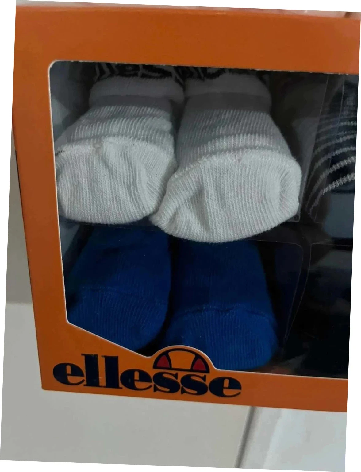 NE UF Ellesse - Conjunto 4 Pares de Meias para Bebê Menino/Unissex - 6-12 Meses – photo 3